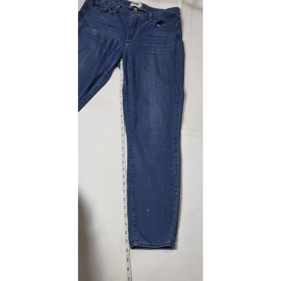 Paige Hoxton Ankle Womens Blue Skinny Jeans Size 30 - Picture 5 of 9